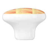 Orange Keramikknauf (Seitenansicht)