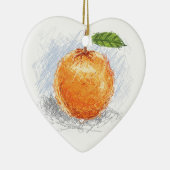 orange keramikornament (Rechts)