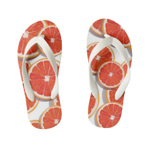Orange Kinder Flip Flops! Kinderbadesandalen