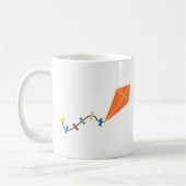 Orange Kite Kaffeetasse (Links)