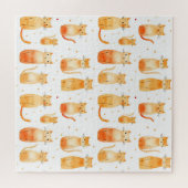 Orange Kitty Cats Puzzle (Horizontal)