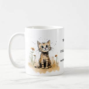 Orange Kitty my Niedlich Cat Videos sehen Kaffeetasse
