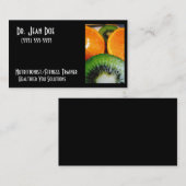 Orange_kiwi2 Visitenkarte (Vorne/Hinten)