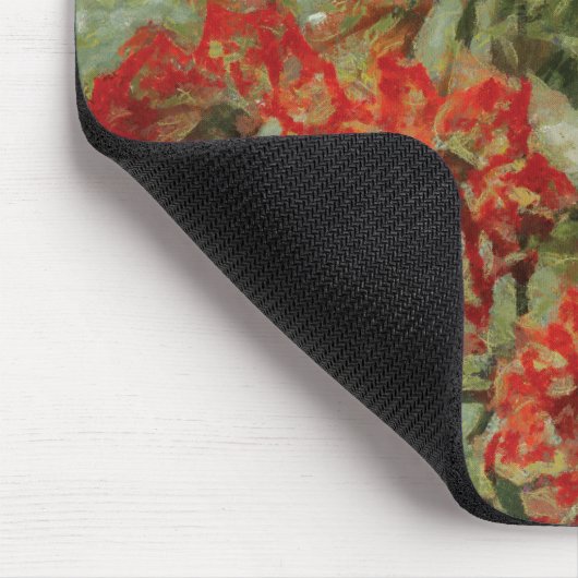 Orange kletternde Rosen Mousepad (Ecke)