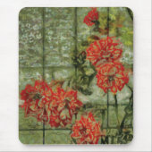 Orange kletternde Rosen Mousepad (Vorne)