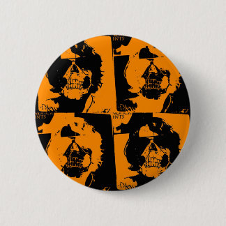 Orange Knopf Button