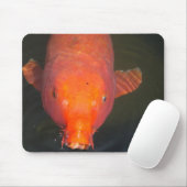 Orange Koi Fisch Postcard Mousepad (Mit Mouse)