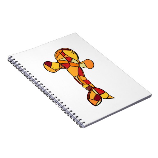 ORANGE KOI NOTIZBLOCK (Rechte Seite)