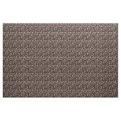 Orange Koi Schwarzes Fischmuster Stoff (Fat Quarter (45,7 x 55,9 cm))