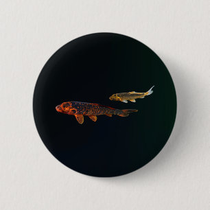 Orange Koi und Gold Koi Button