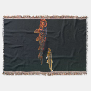 Orange Koi und Gold Koi Decke