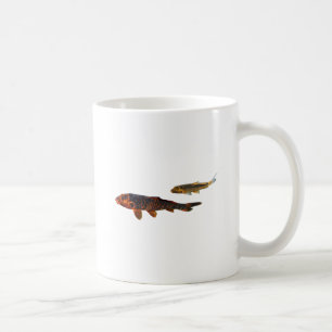 Orange Koi und Gold Koi Kaffeetasse