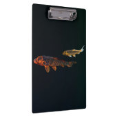 Orange Koi und Gold Koi Klemmbrett (Rechts)