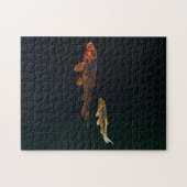 Orange Koi und Gold Koi Puzzle (Horizontal)