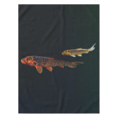 Orange Koi und Gold Koi Tischdecke (Vorderseite)