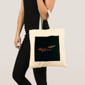 Orange Koi und Gold Koi Tragetasche (Vorderseite (Produkt))