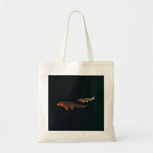 Orange Koi und Gold Koi Tragetasche (Vorne)