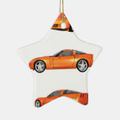 Orange Korvette: Keramikornament (Rechts)