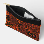 Orange Kosmetiktasche Zubehörtasche (Offen)