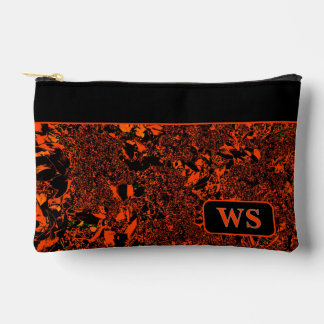 Orange Kosmetiktasche Zubehörtasche