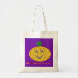 Orange Kostümgestaltung Alle Leckereien ohne Trick Tragetasche