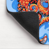 orange Krake - Mousepad (Ecke)
