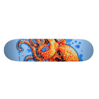 orange Krake Skateboard