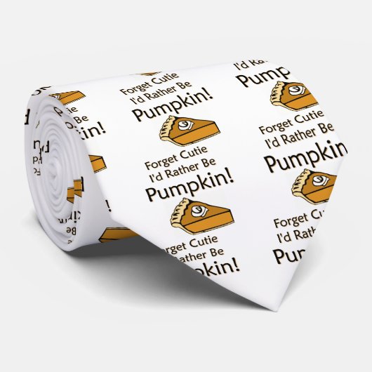 Orange Krawatte (Gerollt)