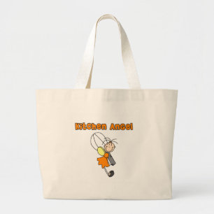 Orange Küche Engel Tasche