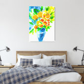 Orange kumquat frucht art watercolor leinwanddruck (Insitu (Schlafzimmer))