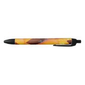 Orange Kürbiskutsche Kugelschreiber (Unterseite)