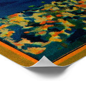 Orange LabelRedlands, CA Poster (Ecke)