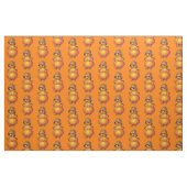 Orange Lächeln Jack O' Lantern Snowman Stoff (Yard (91,4 cm))