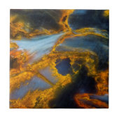 Orange Lactat Fliese (Vorderseite)