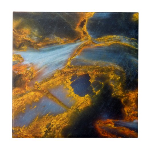 Orange Lactat Fliese (Vorderseite)