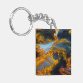 Orange Lactat Schlüsselanhänger (Vorderseite links)