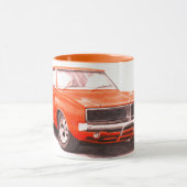 Orange-Ladegerät-Tasse 1969 Tasse (Zentrum)