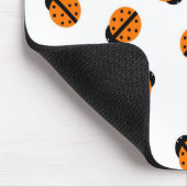 Orange Lady Bug Mousepad (Ecke)