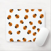 Orange Lady Bug Mousepad (Mit Mouse)