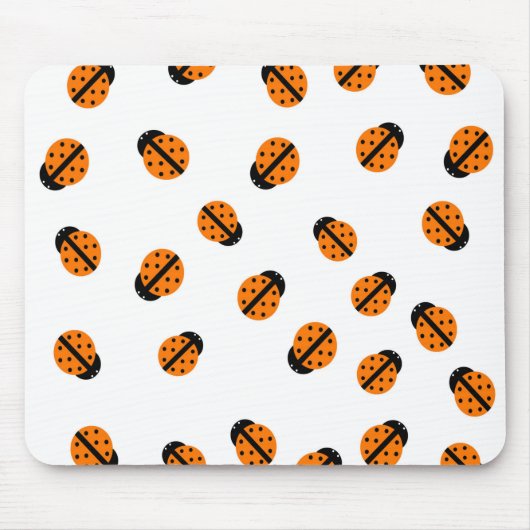 Orange Lady Bug Mousepad (Vorne)