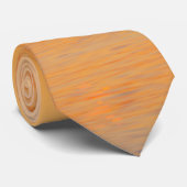 Orange Lake Sunrise Neck Tie Krawatte (Gerollt)