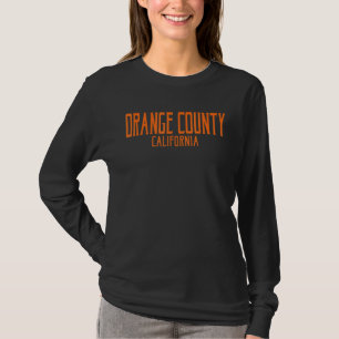 Orange Landkreis California Ca Vintager Text Orang T-Shirt