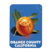 Orange Landkreis California Magnet (Vertikal)