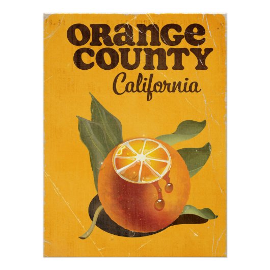 Orange Landkreis California Poster (Vorderseite)