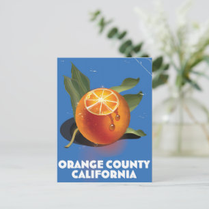 Orange Landkreis California Postkarte