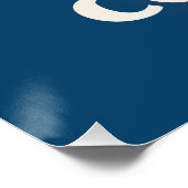 Orange Landkreis California Reiseplakat. Poster (Ecke)