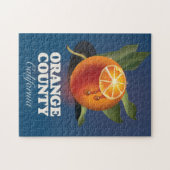 Orange Landkreis California Reiseplakat. Puzzle (Horizontal)