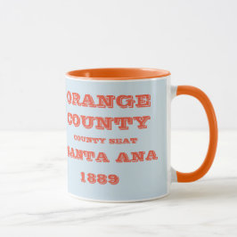 Orange Landkreis California Tasse