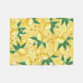 Orange Landkreis Fleecedecke (Vorderseite (Horizontal))