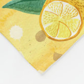 Orange Landkreis Fleecedecke (Ecke)